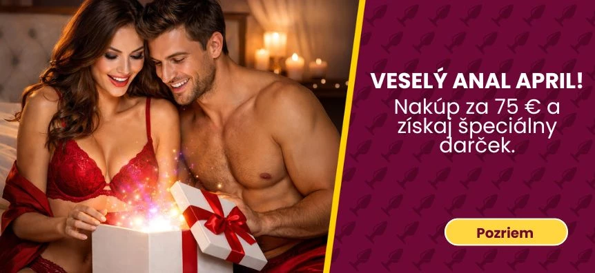 Veselý Anal April! - Bezplatný Sunfo análny kolík - lovesexshop.sk sex shop