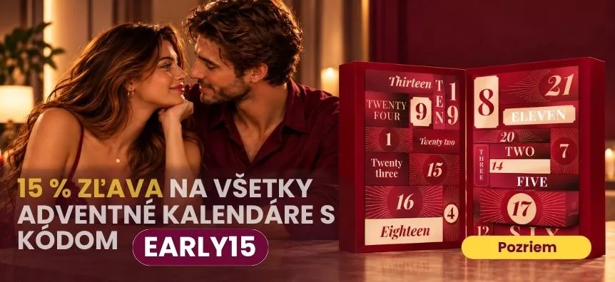 15 % zľava na erotické adventné kalendáre s kódom EARLY15 | Lovesexshop.sk sex shop