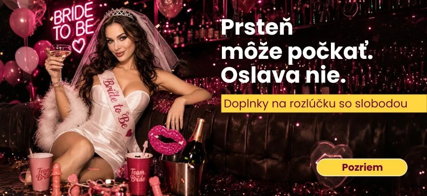 Doplnky na rozlúčku so slobodou – diadémy, šerpy, hry a oveľa viac na posledný večer budúcej nevesty - lovesexshop.sk sex shop