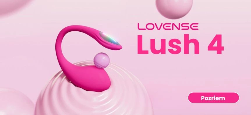 LOVENSE Lush 4 - vibračné vajíčko (ružové) - Lovesexshop.sk sex shop