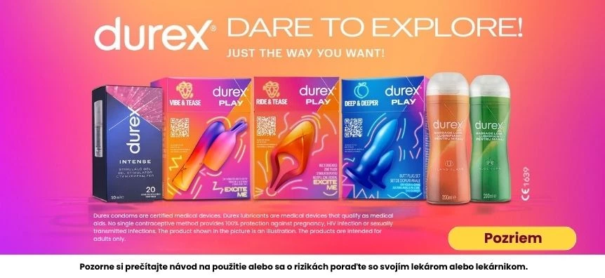 Máj je mesiac masturbácie, objav produkty Durex | Lovesexshop.sk sex shop