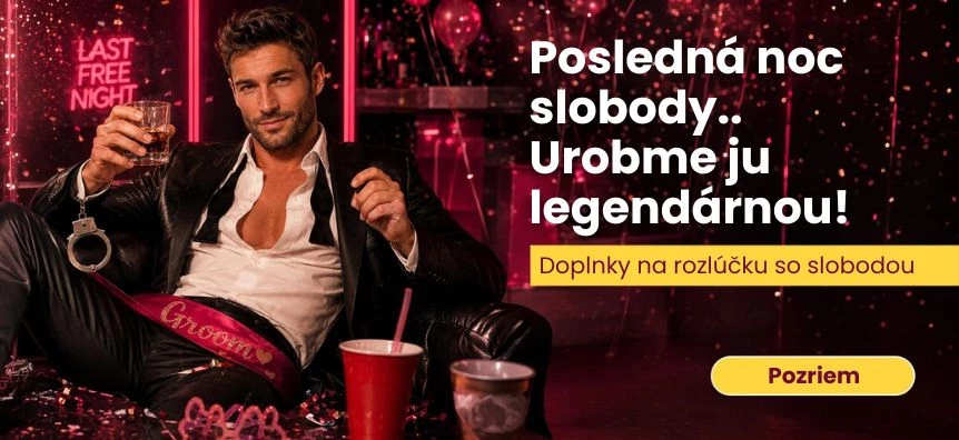 Doplnky na rozlúčku so slobodou – rekvizity, hry a všetko potrebné na poslednú noc slobody budúceho ženícha - lovesexshop.sk sex shop