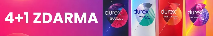 Kampaň na kondómy Durex: 4+1 zadarmo – Lovesexshop.sk sex shop