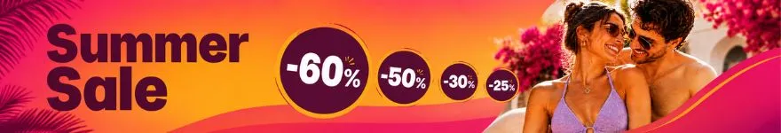Summer Sale: Zľavy až do 60 %! - lovesexshop.sk sexshop