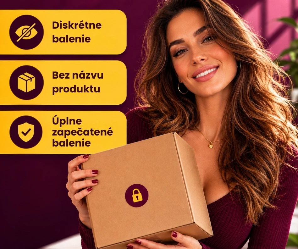 100 % diskrétnosť pri objednávke! Neutrálne balenie, bezpečná platba, ochrana údajov – takto zaručujeme úplnú anonymitu pri nákupe. Lovesexshop.sk sexshop