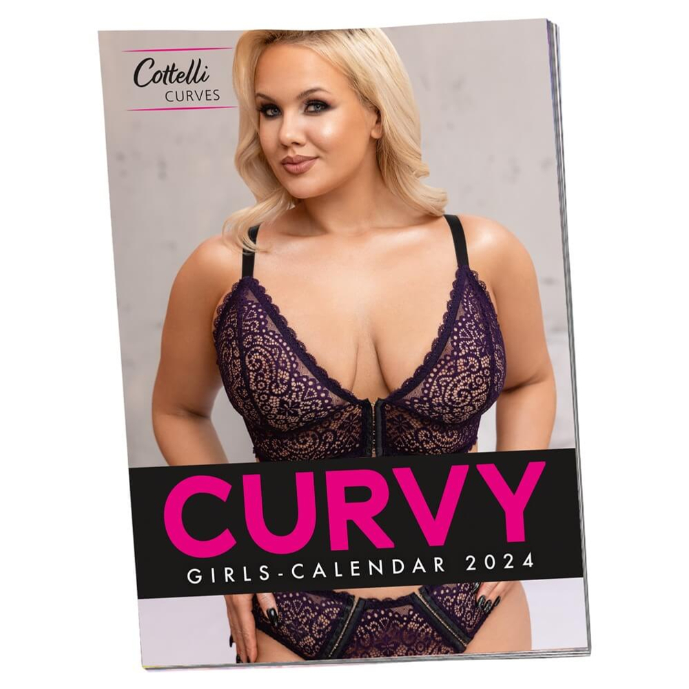E-shop Curvy Girls - plus size erotický kalendár - 2024 (1ks)