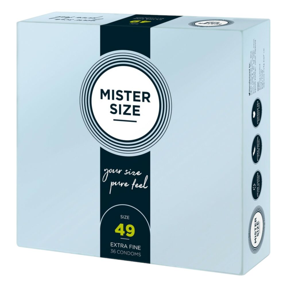 E-shop Mister Size tenký kondóm - 49mm (36ks)
