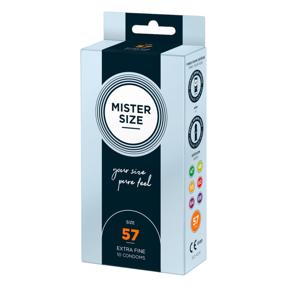E-shop Mister Size tenký kondóm - 57mm (10ks)