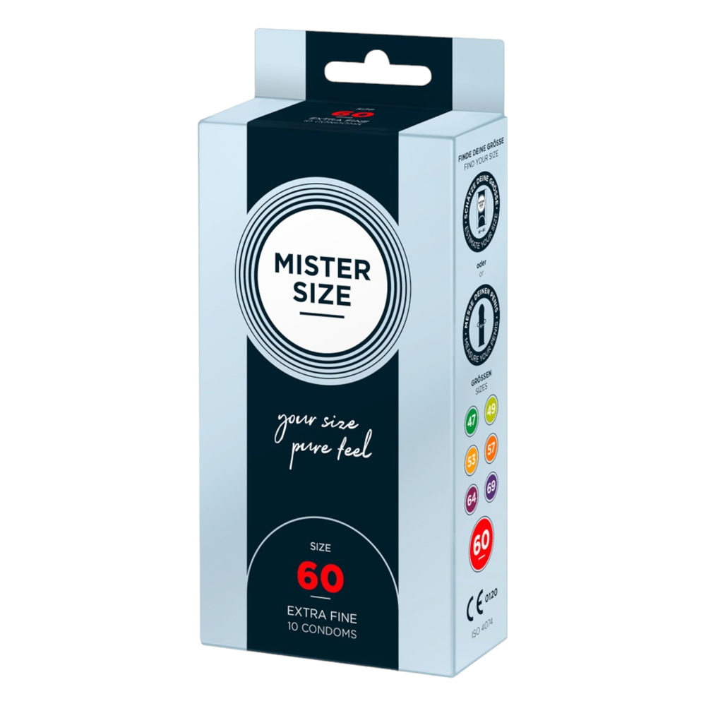 E-shop Mister Size tenký kondóm - 60mm (10ks)