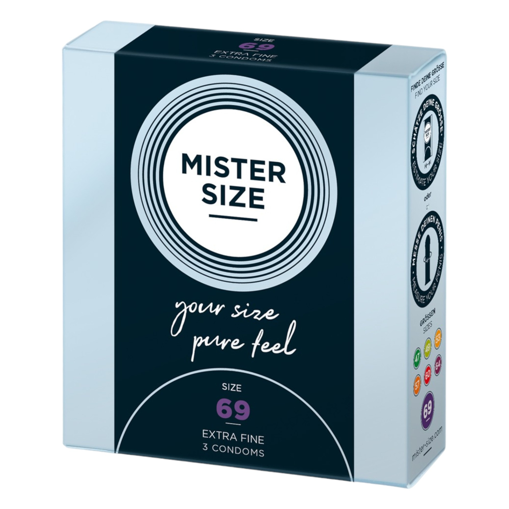 E-shop Mister Size tenký kondóm - 69mm (3ks)