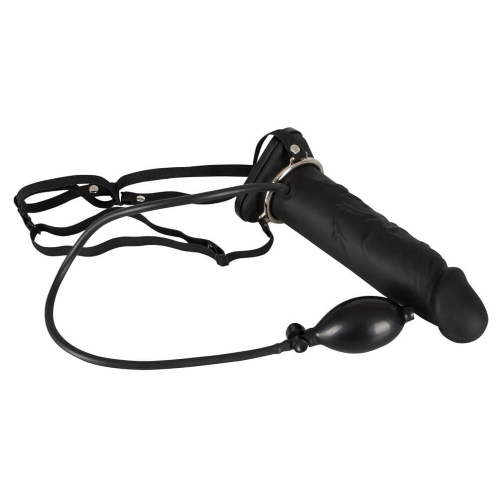 E-shop You2Toys Inflatable Strap-On - duté silikonové dildo (čierne)