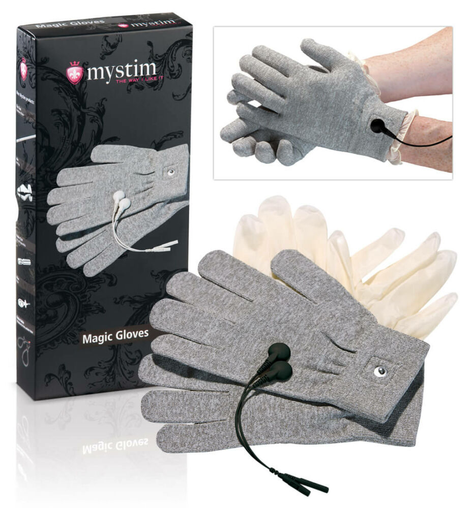 E-shop mystim Magic Gloves - elektro rukavice (1 pár)