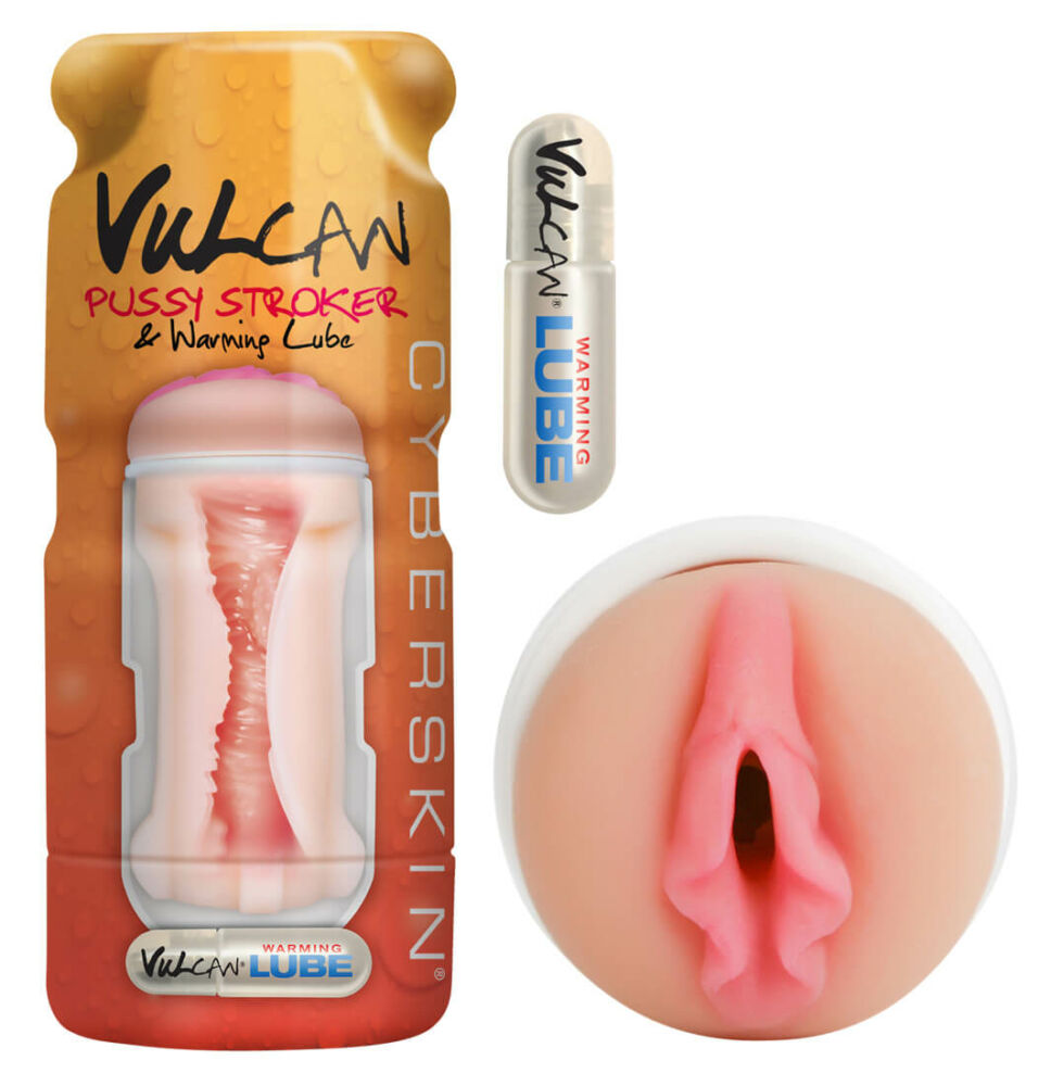 E-shop Vulcan Pussy Stroker - realistická umelá vagína, masturbátor (telová farba)
