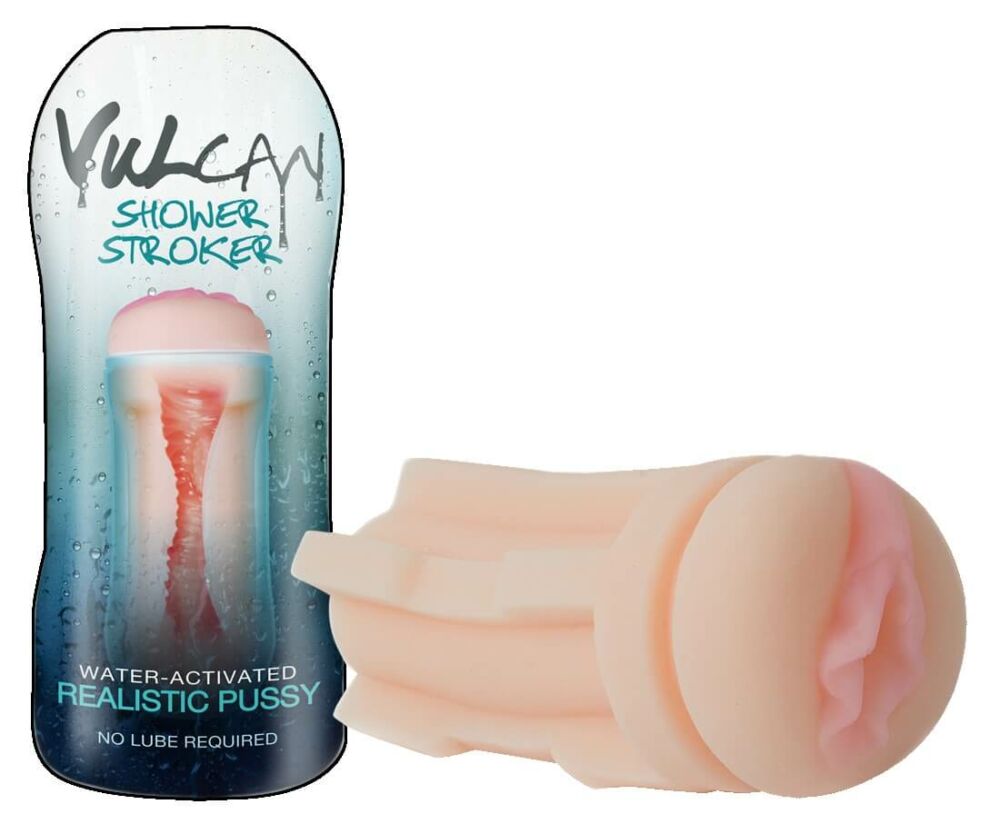 E-shop Vulcan Shower Stroker - realistická vagina (prírodná)