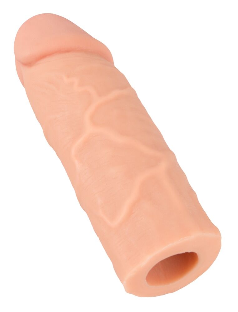 E-shop Nature Skin - predlžujúci, zhrubšujúci návlek na penis (15,5cm)