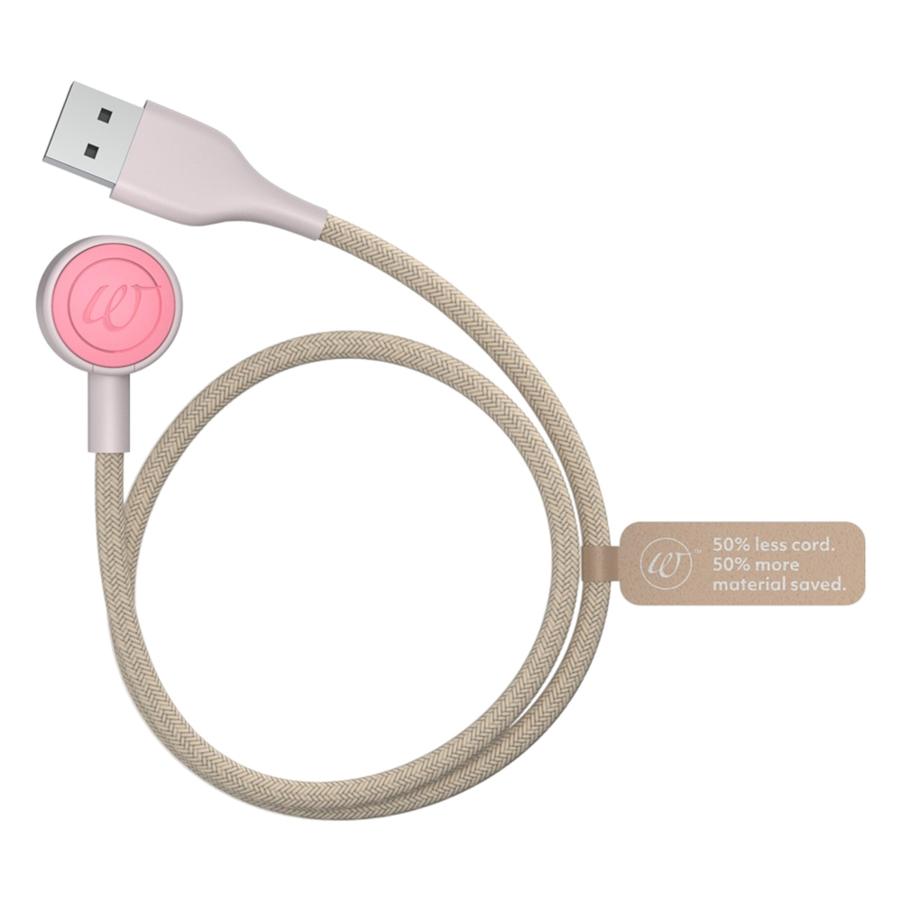 E-shop Womanizer Premium Eco - magnetický nabíjací kábel USB (prírodný)