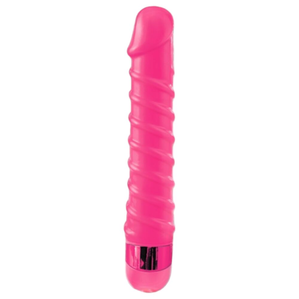 E-shop Classix Candy Twirl - sex-špirálové dildo (ružové)