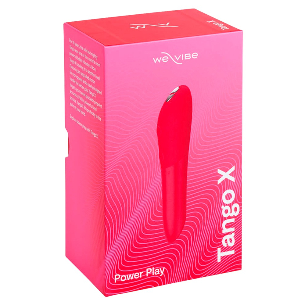 E-shop We-Vibe Tango X - nabíjací vodotesný tyčový vibrátor (koralový)