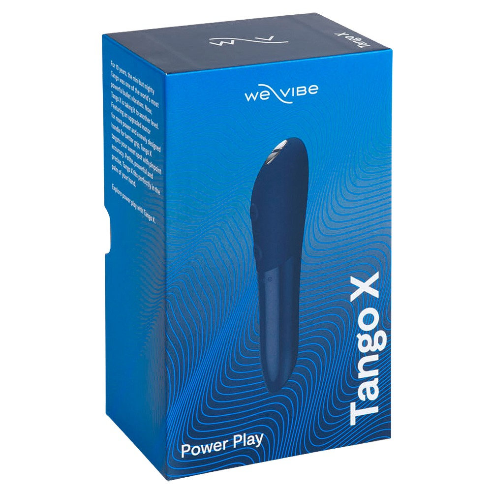 E-shop We-Vibe Tango X - nabíjací vodotesný tyčový vibrátor (modrý)