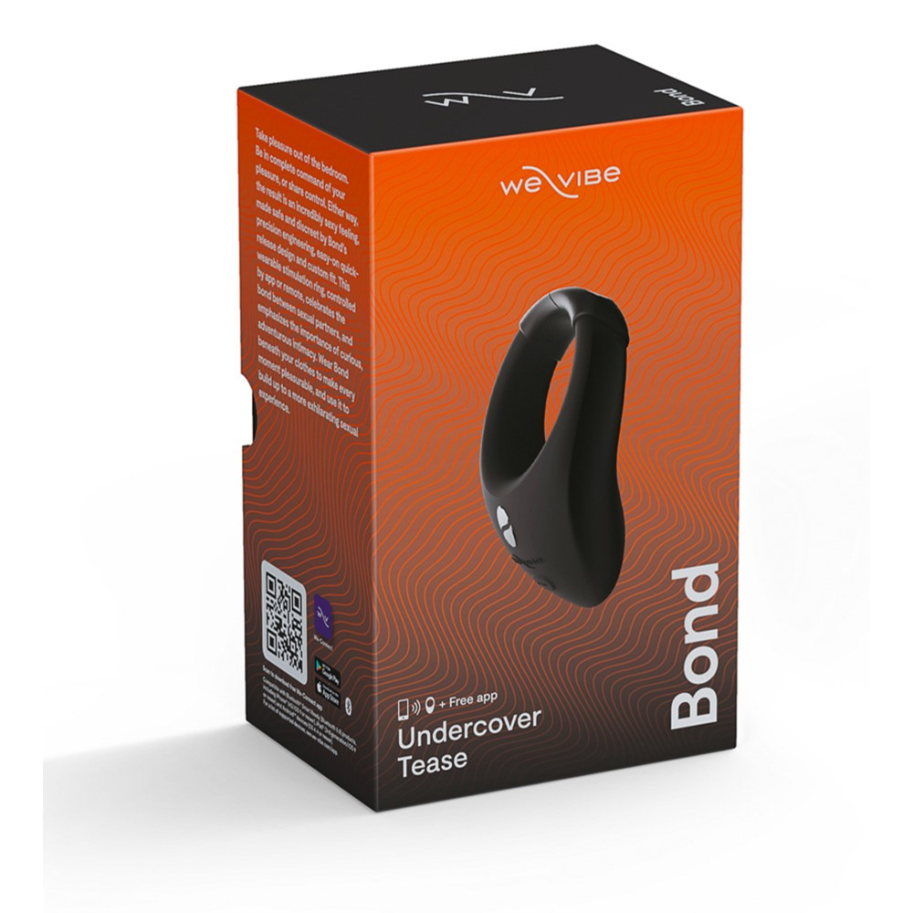 E-shop We-Vibe Bond - inteligentný, nabíjací vibračný krúžok na penis (čierny)