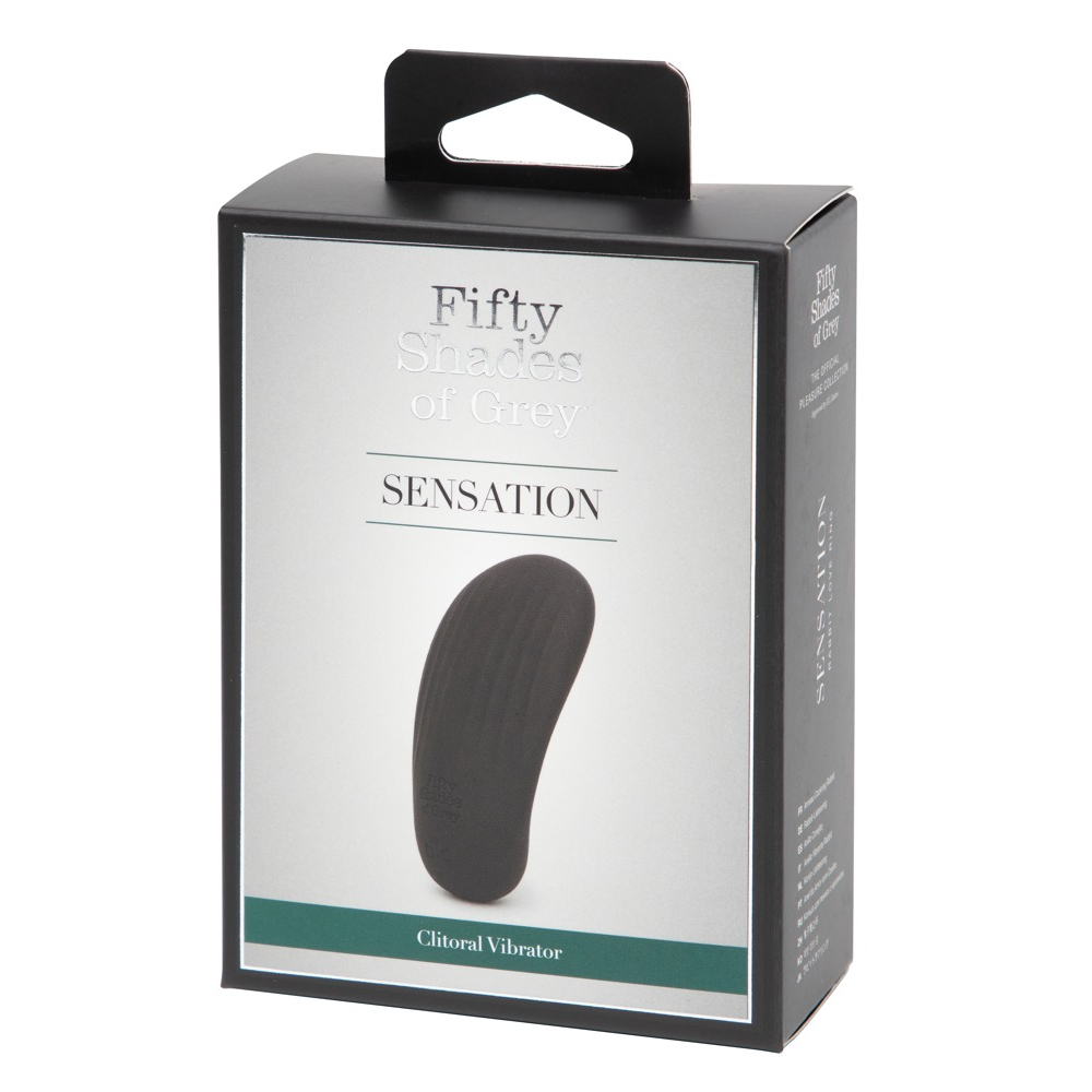 E-shop Päťdesiat odtieňov sivej - bezdrôtový vibrátor na klitoris Sensation (čierny)