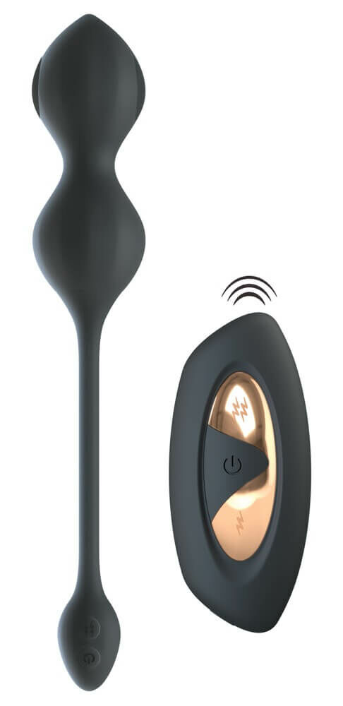 E-shop XOUXOU - rádio, elektrická gekónová guľa (čierna)