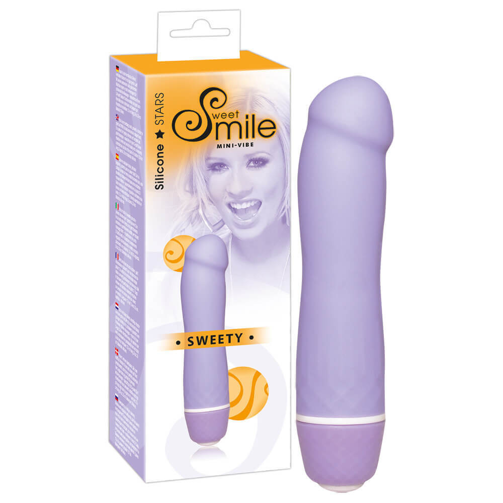 E-shop Sweet Smile Sweety - mini vibrátor (12,4 cm)