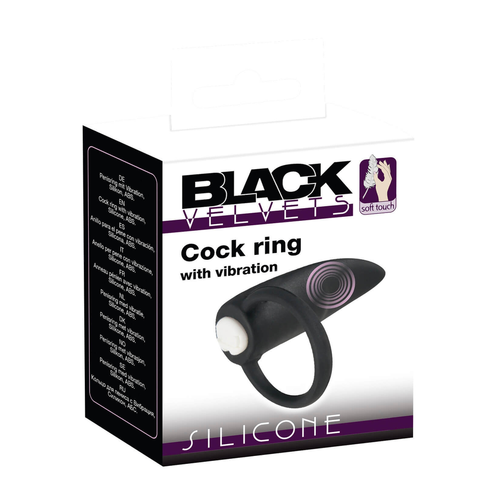 E-shop You2Toys Black Velvets Ring - prstový vibrátor