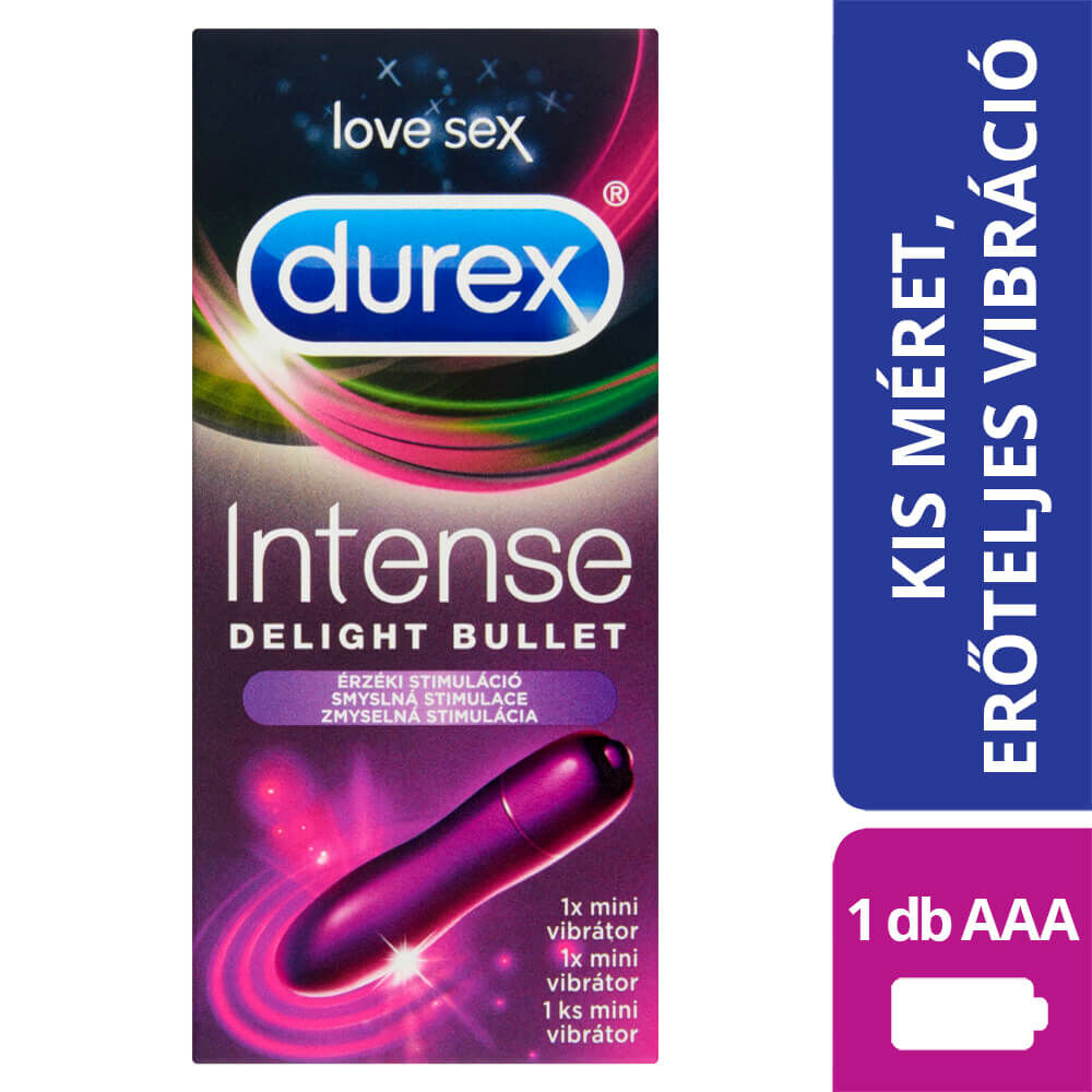 E-shop Durex Delight Bullet - tyčový vibrátor (fialový)