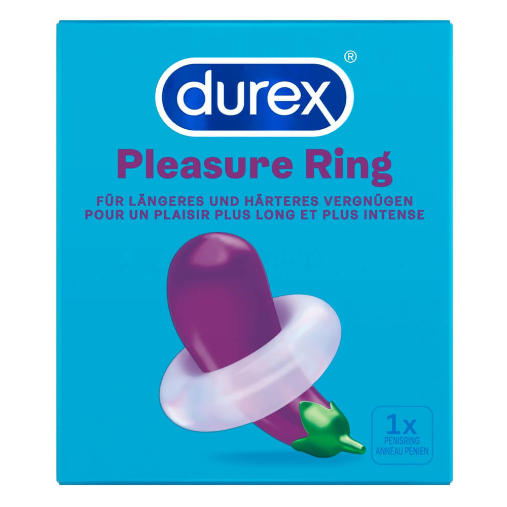 E-shop Durex Pleasure Ring - krúžok na penis (priehľadný)