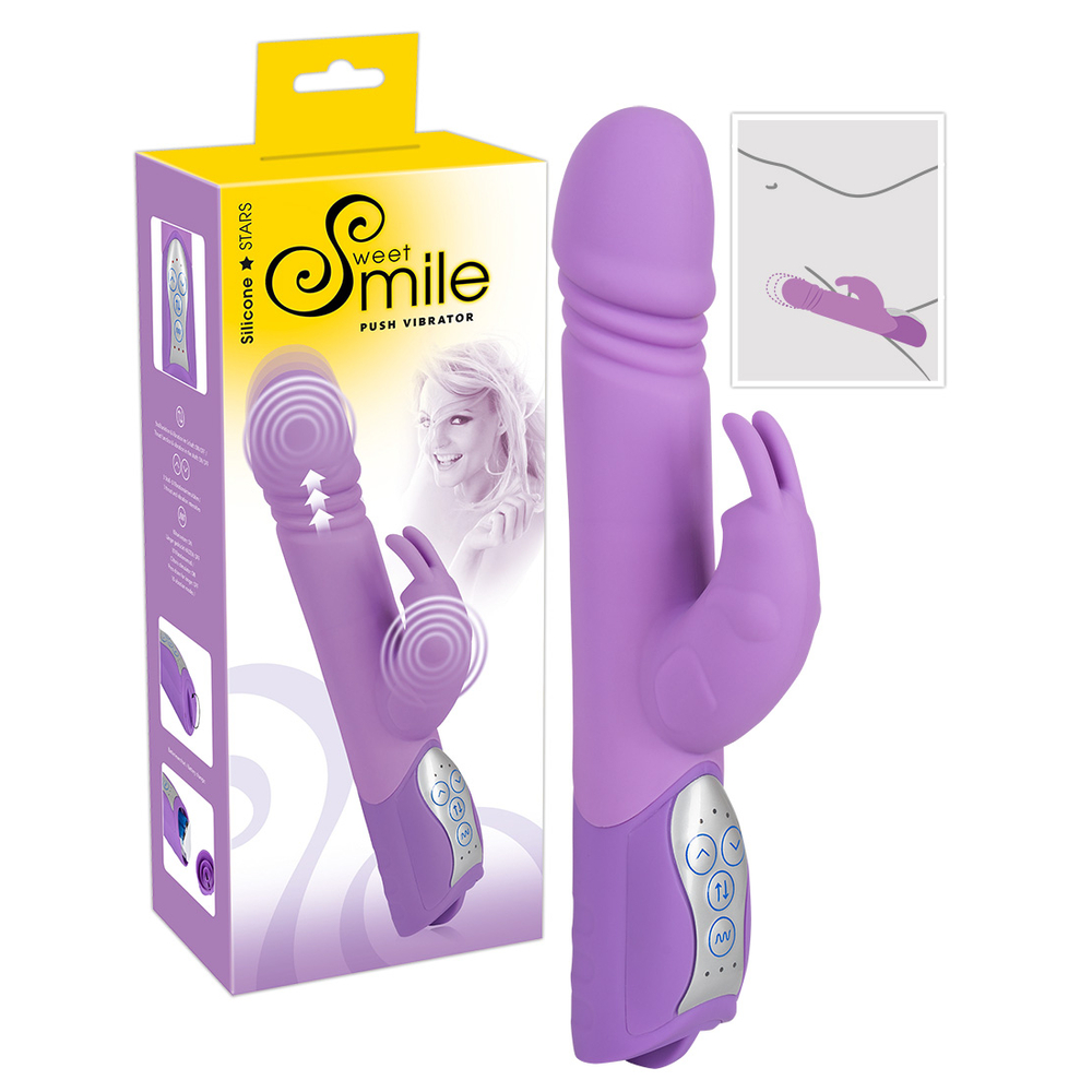 E-shop SMILE Push - pulzujúci vibrátor na klitoris (fialový)
