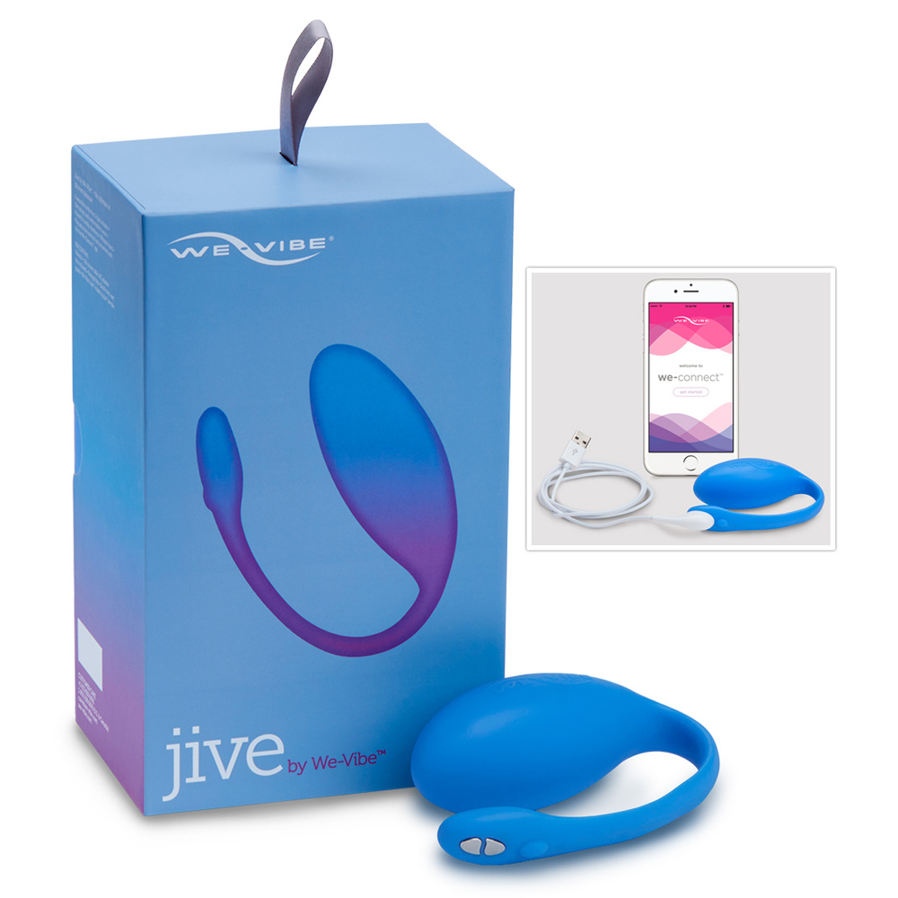 E-shop We-Vibe Jive - vibračné vajíčko (modré)