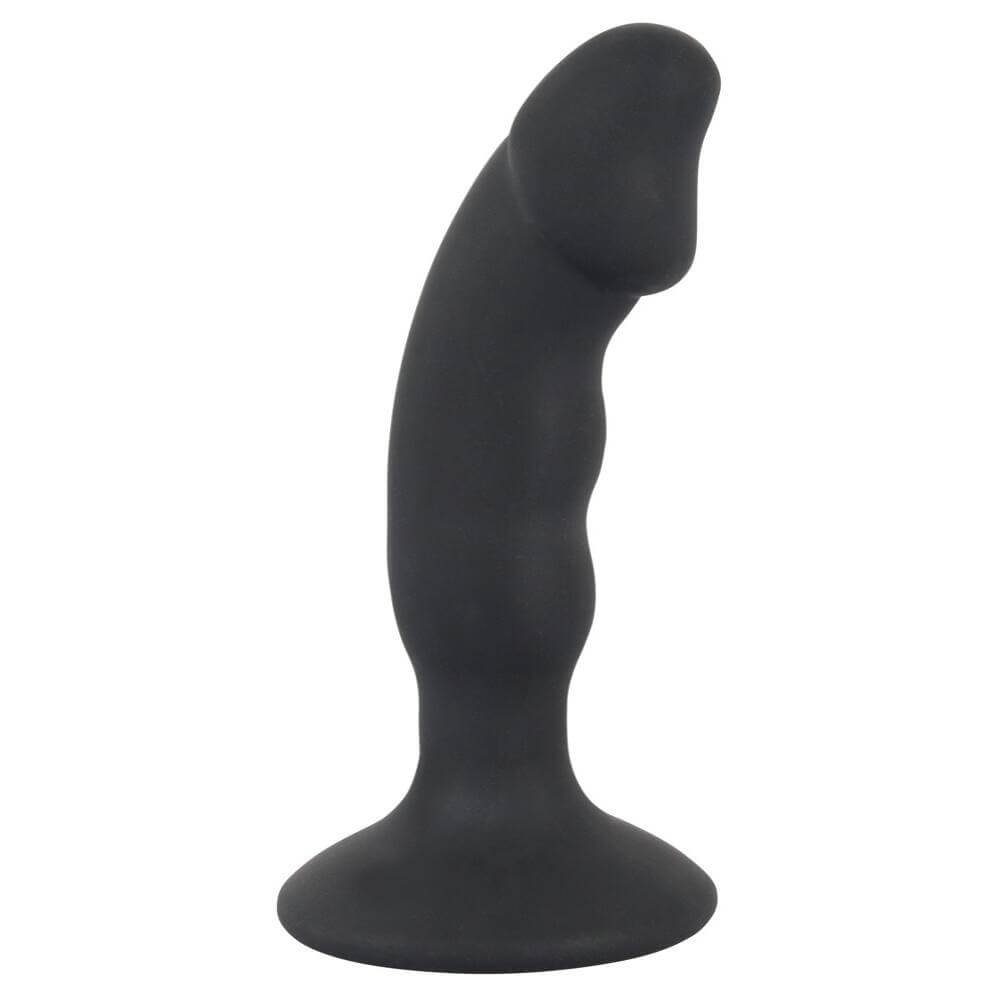 E-shop Black Velvet - nabíjací análny vibrátor v tvare penisu (čierny)