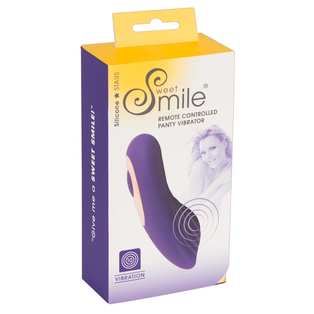 E-shop SMILE Panty - dobíjací rádiový vibrátor na klitoris (fialový)