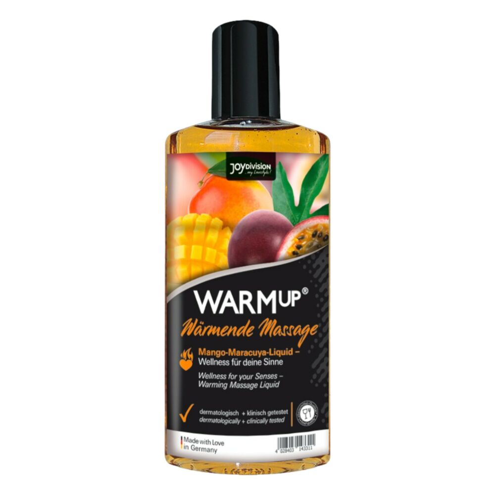 E-shop JoyDivision WARMup - hrejivý masážny olej - mango - marakuja (150ml)