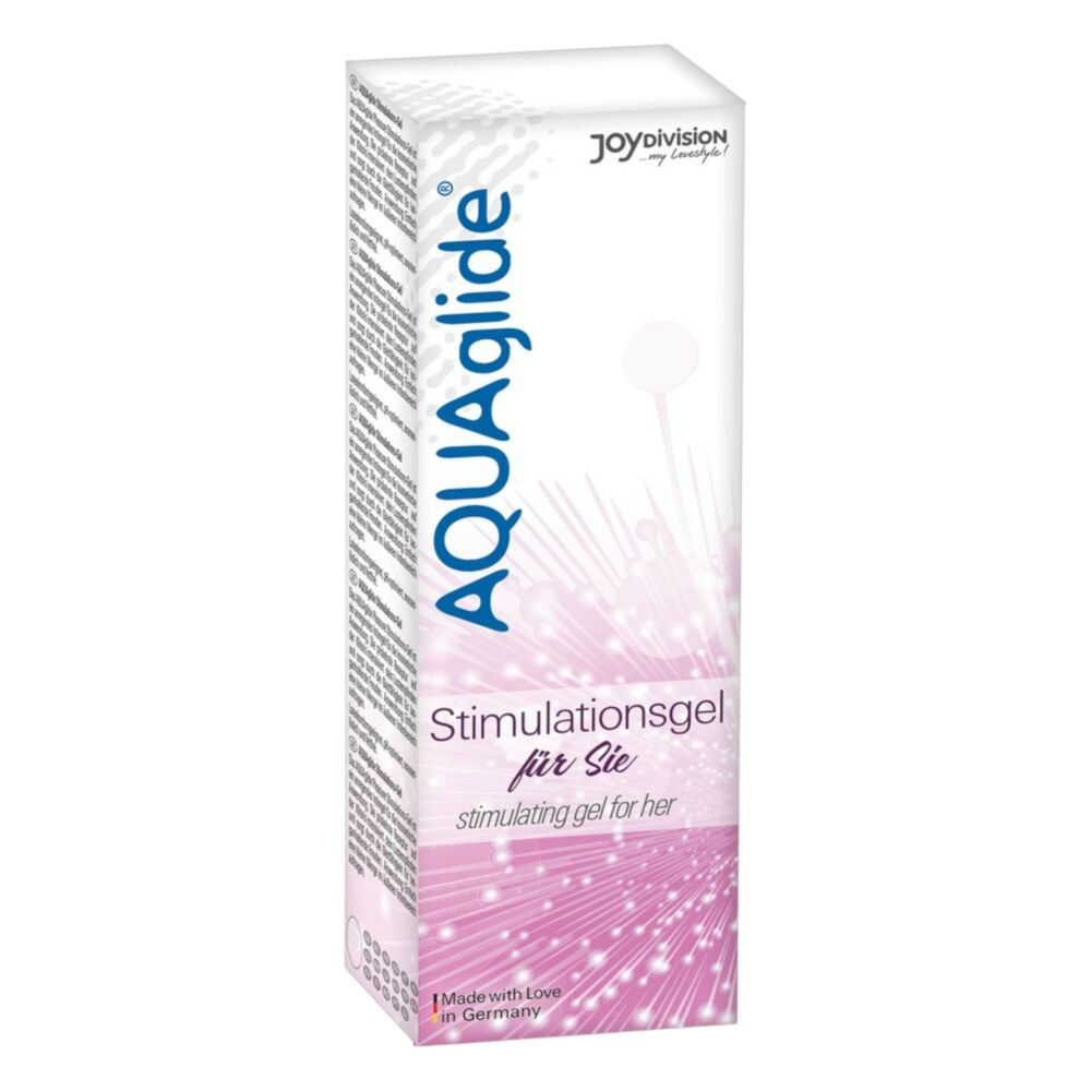E-shop JoyDivision AquaAglide Stimulation gel - intímný gél pre ženy (25ml)
