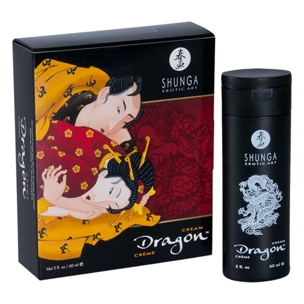 E-shop Shunga Dragon - intímny krém pre mužov (60 ml)