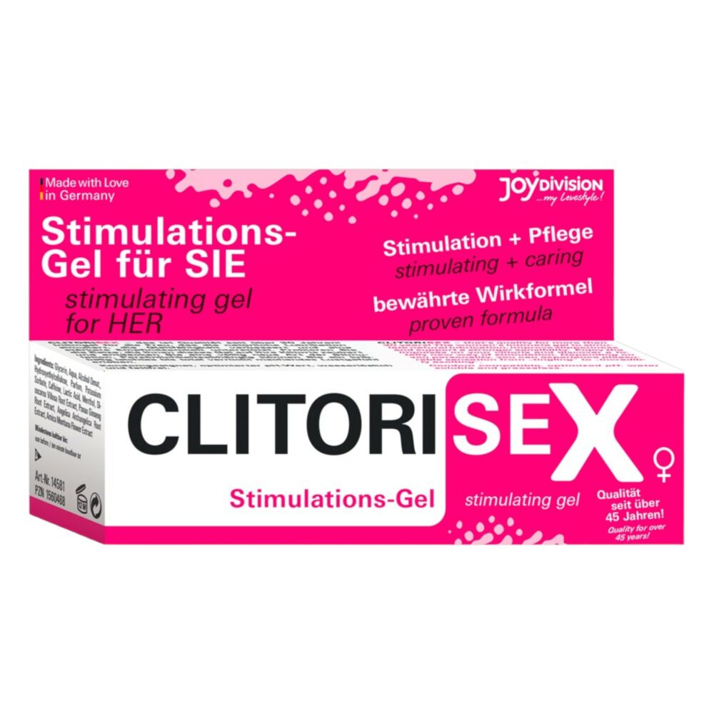 E-shop JoyDivision Clitorisex - prekrvujúci krém na klitoris (25ml)