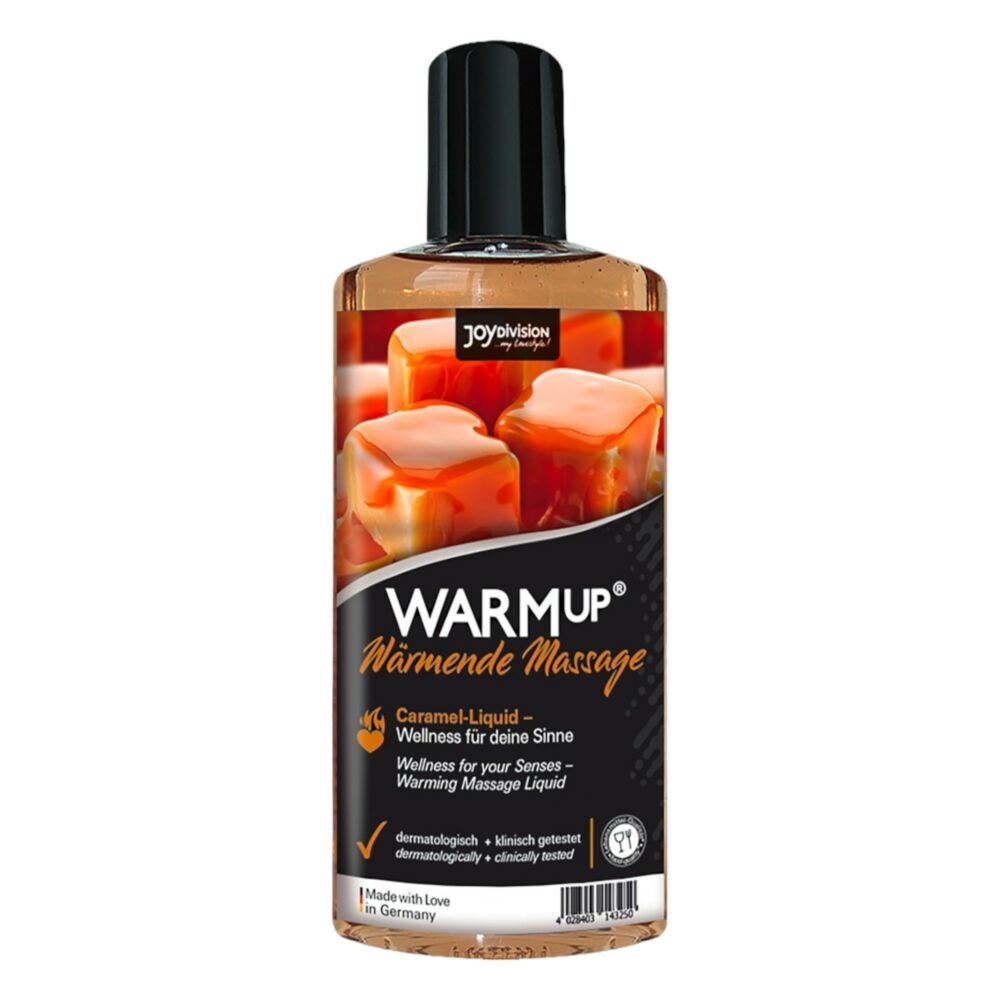 E-shop JoyDivision Warm Up Caramel - hrejivý masážny olej karamelový (150ml)