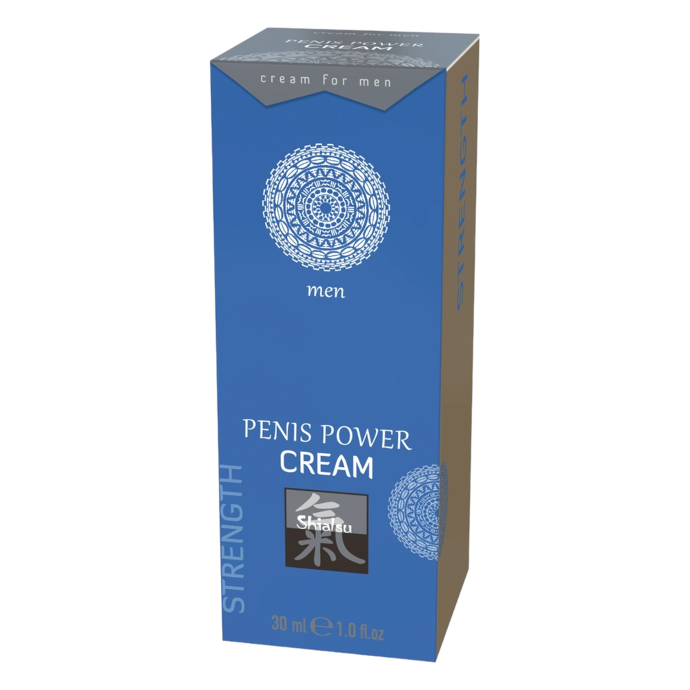 E-shop HOT Shiatsu Penis Power - stimulujúci intímny krém pre mužov (30 ml)