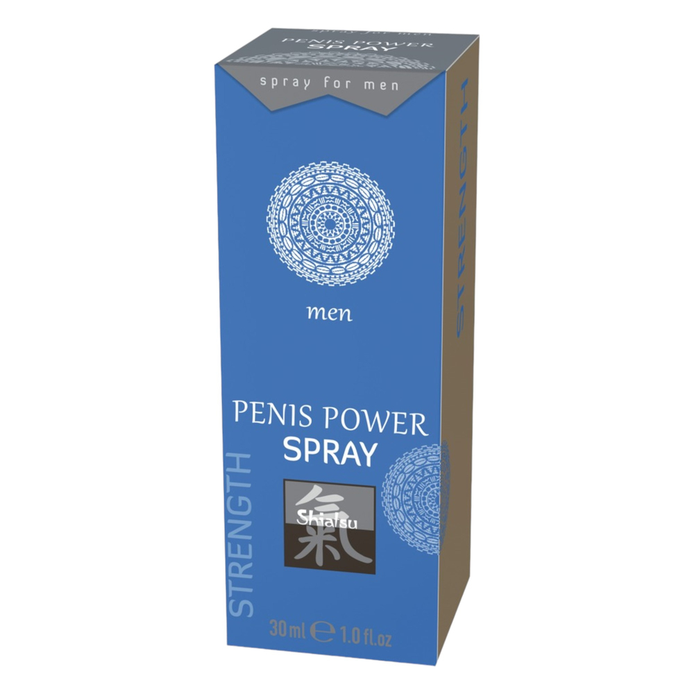 E-shop HOT Shiatsu Penis Power - stimulujúci intímny sprej pre mužov (30 ml)