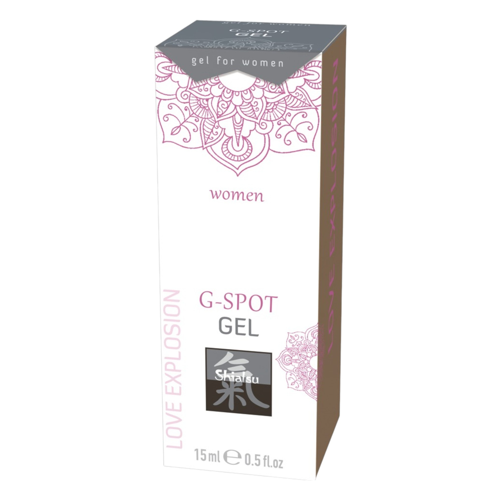 E-shop HOT Shiatsu G-Spot - gél stimulujúci intímny bod G (15 ml)