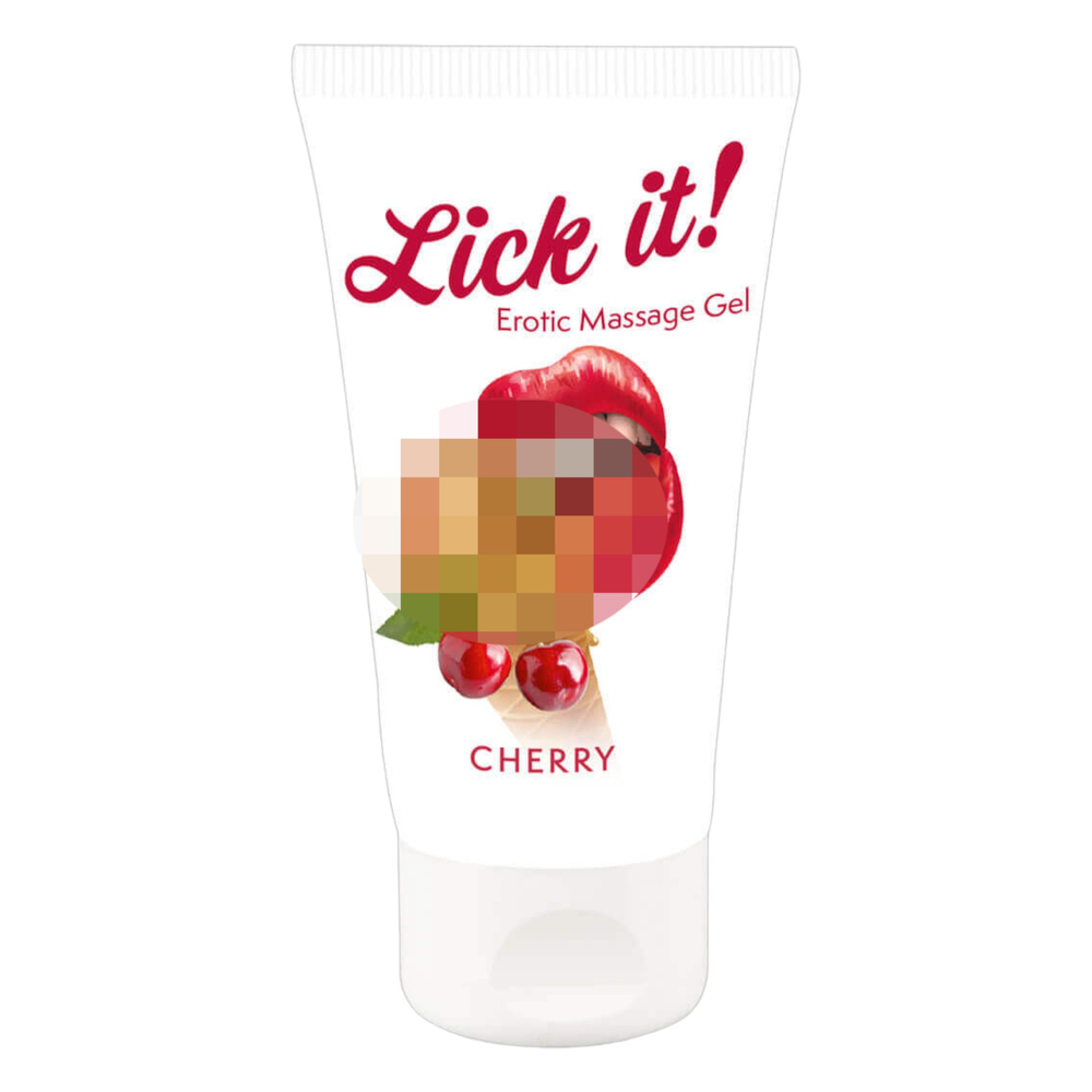 E-shop Lick it! - jedlý lubrikant - čerešňový (50ml)