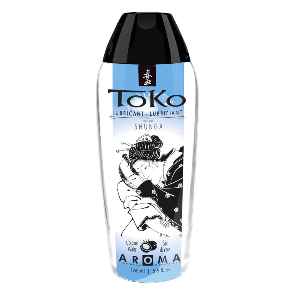 E-shop Shunga Toko - lubrikant na báze vody s príchuťou - kokosová voda (165 ml)