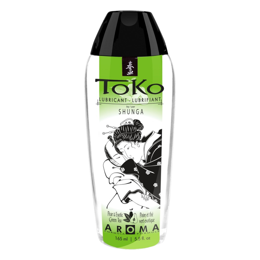 E-shop Shunga Toko - ochutený lubrikant na báze vody (hruškový zelený čaj) - 165ml