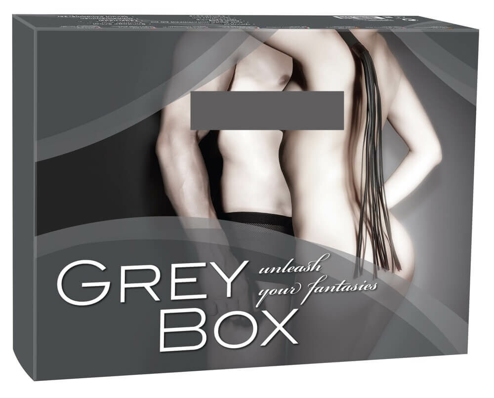 E-shop Fifty Shades og Grey Grey Box - súprava erotických pomôcok