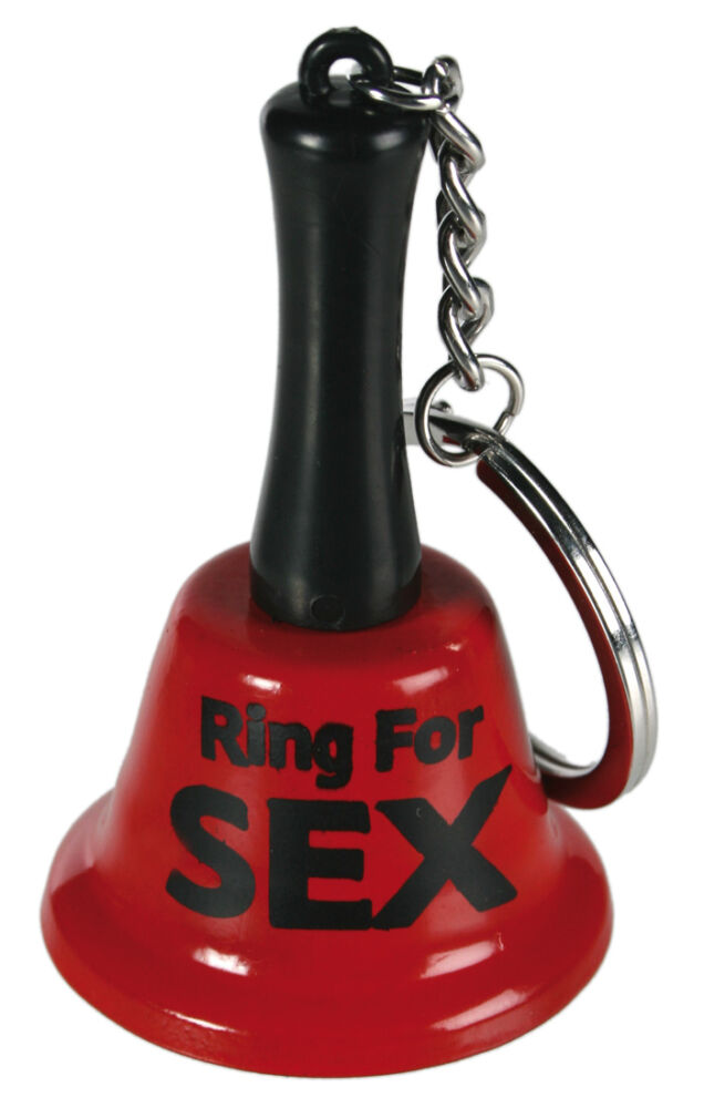 E-shop OOTB Ringing for Sex - prívesok na klúče, zvonček na sex (červeno-čierny)