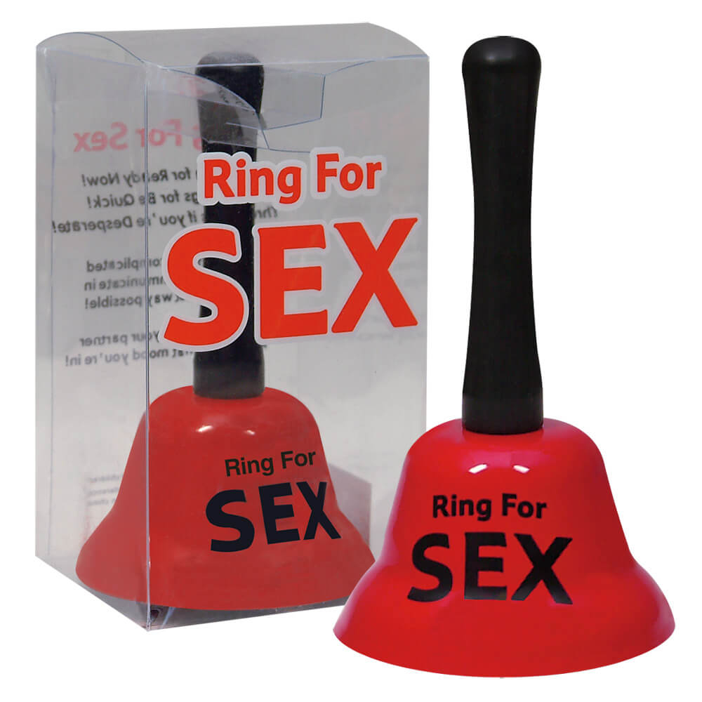 E-shop OOTB Ring for Sex - zvonček na sex (červeno-čierny)