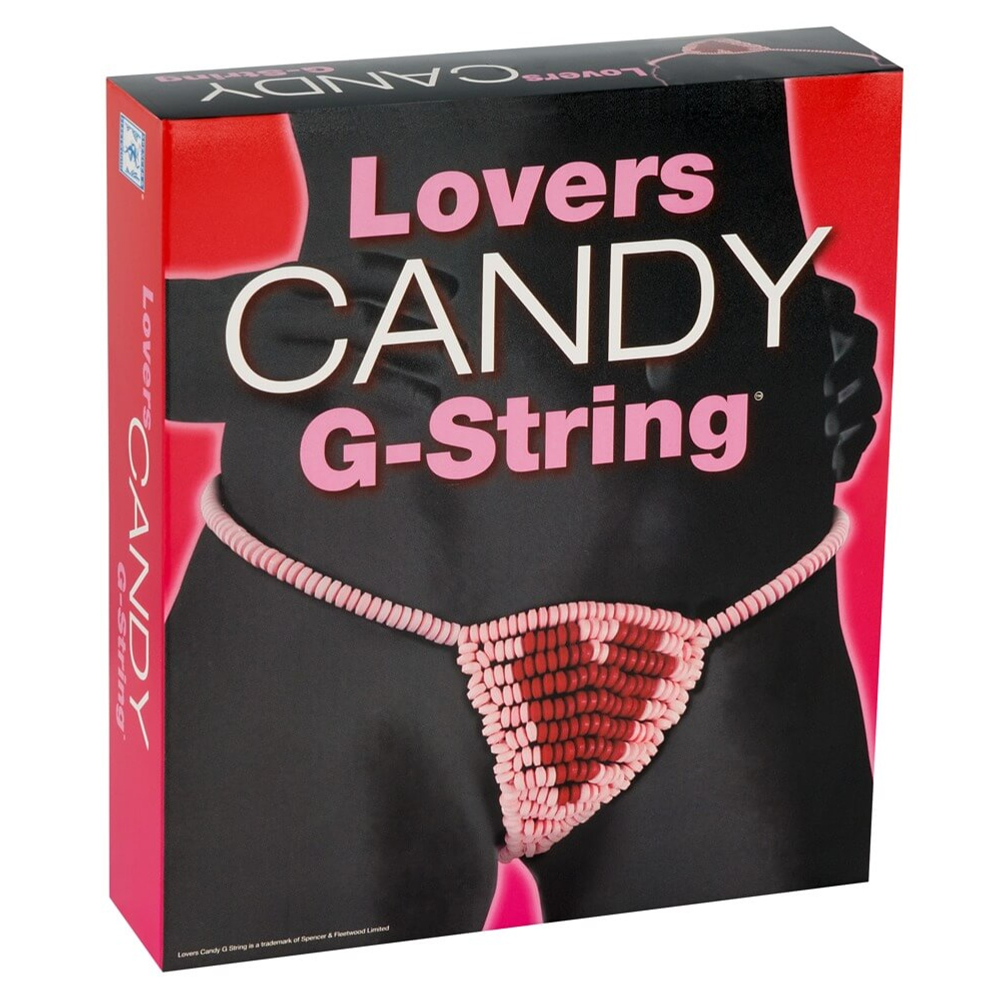 E-shop Spencer&Fleetwood Candy Lovers G String - dámske tangá z ovocných cukríkov (145g)