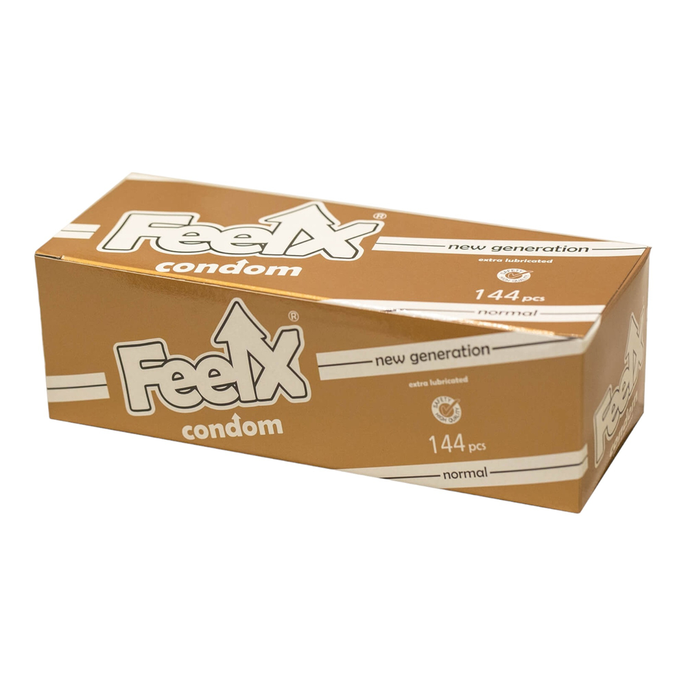 E-shop FeelX kondóm - normál (144 ks)